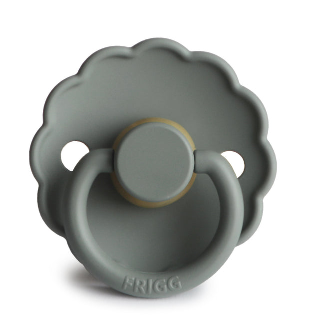 Tettarella Frigg Taglia 1 Daisy in silicone grigio francese