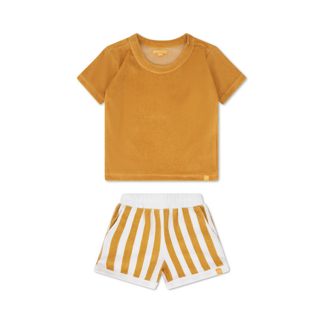 Set di abbigliamento Swim Essentials in spugna giallo