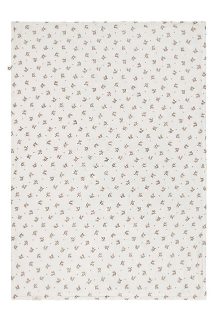 Coperta per culla Noppies Clover Muslin Reversible Jet Stream 75x100cm