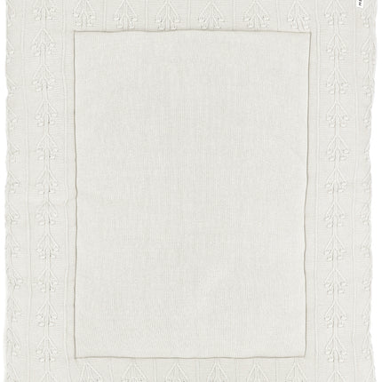 Meyco Boxcloth Fiore romantico bianco sporco