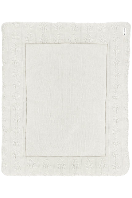 Meyco Boxcloth Fiore romantico bianco sporco