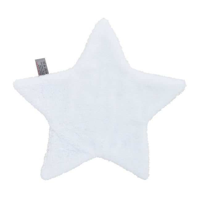 Baby's Only Cuddle Cloth Star Cable Bianco