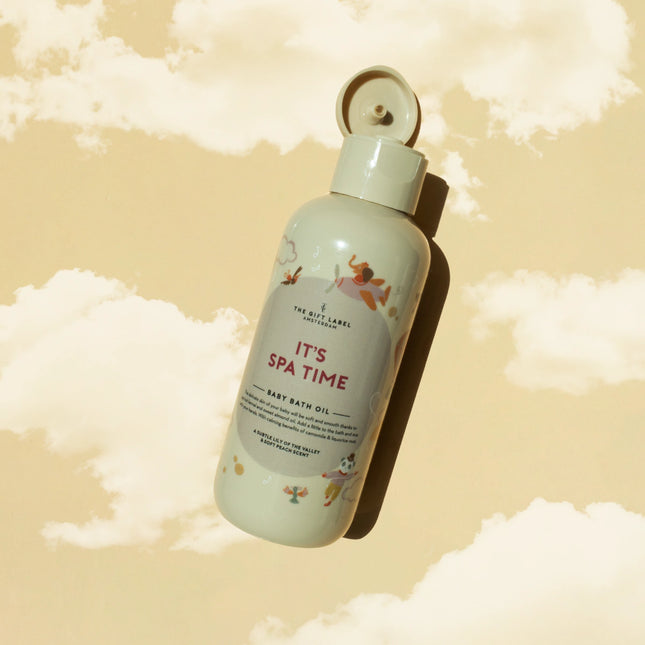 L'etichetta regalo Olio da bagno Baby It'S Spa Time 150Ml