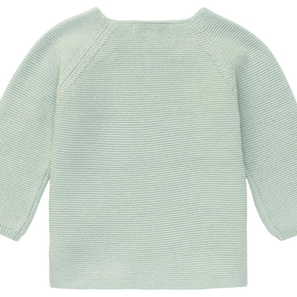 Noppies Baby Cardigan Pino Grigio Menta Melange