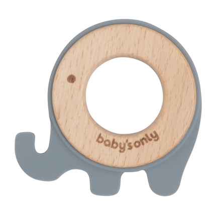 Anello per dentizione Baby's Only Elephant Grey