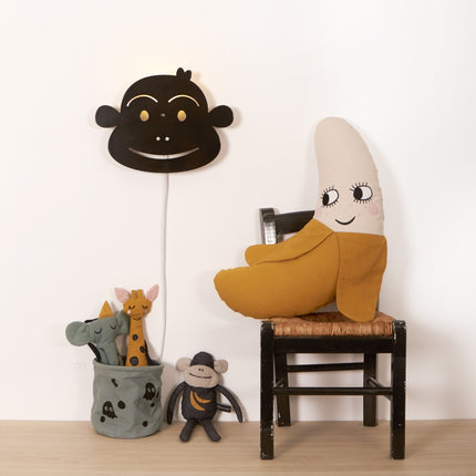 Lampada da parete per coinquilini Baby Room Monkey