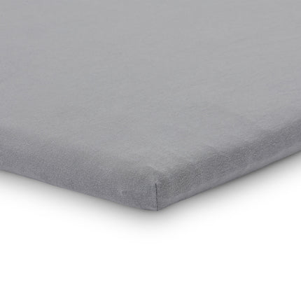 Lenzuolo Jollein Jersey Box Materasso Grigio Tempesta 75x95cm