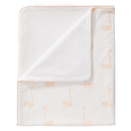 Fresk Coperta per letti a castello Swan Pale Peach 100x150cm