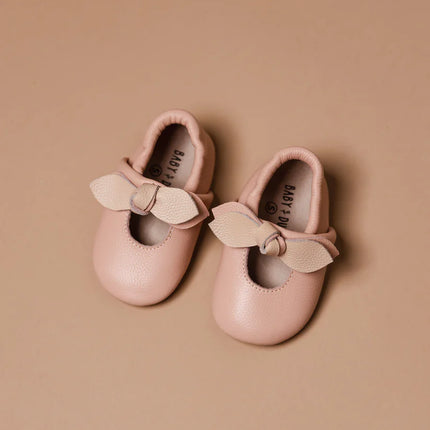 Baby Dutch Scarpe da bambino Lilly Rosa Camoscio