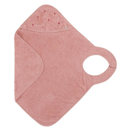 Noppies Coperta da bagno per bambini indossabile Tessuto Terry Trifoglio Misty Rose