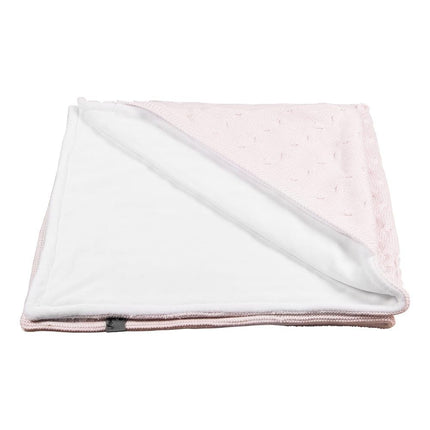 Coperta per bambini Baby's Only Wrap Blanket Baby Chenille Cable Classic Rosa