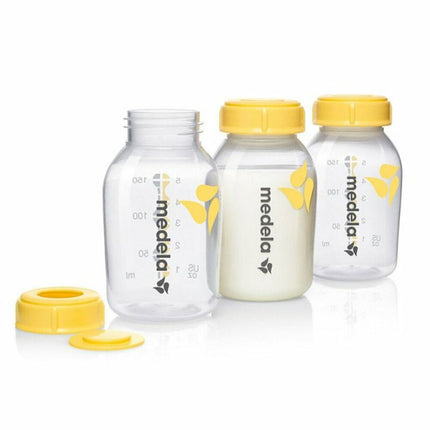 Bottiglie di latte materno Medela da 150 ml 3 pezzi