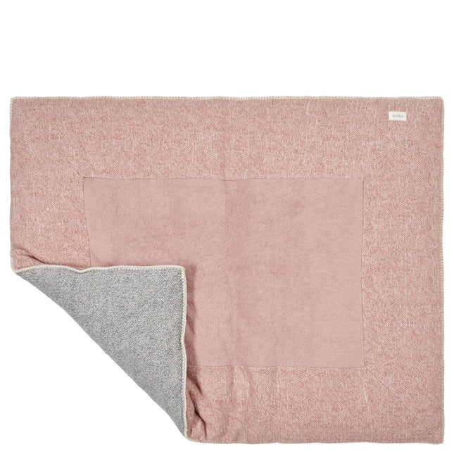 Koeka Boxcloth Vigo Rosa Antico/Grigio Brillante 75x95cm