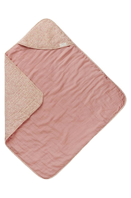 Noppies Coperta per neonati in mussola botanica Misty Rose