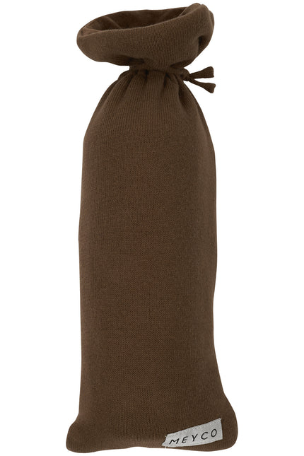 Meyco Borsa per acqua calda Knit Basic Chocolate