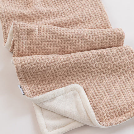 Coperta per lettino Bamboom Soft Stone Soft Pink 100x150cm