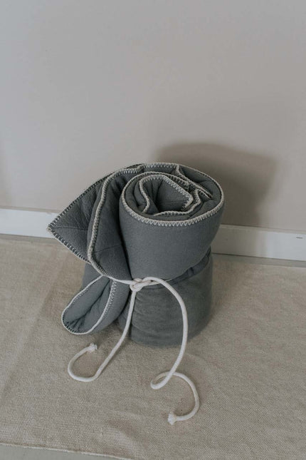 Koeka Boxcloth Riga Grigio Acciaio 80x100cm