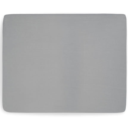 Lenzuolo Jollein Jersey Box Materasso Grigio Tempesta 75x95cm 2 pezzi