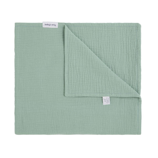 Coperta per il lettino Baby's Only Fresh Stone Green 100x135cm