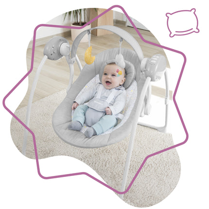 Badabulle Comfort Swing Candy senza adattatore