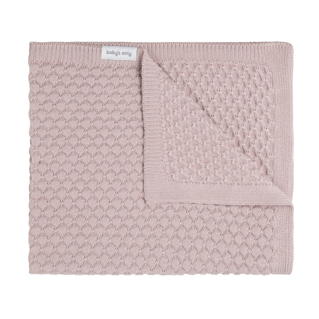 Coperta per culla Baby's Only Sky-Chunky rosa antico