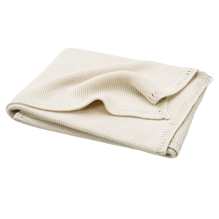 Coperta Fresk per culla Uni Cream 80x100cm