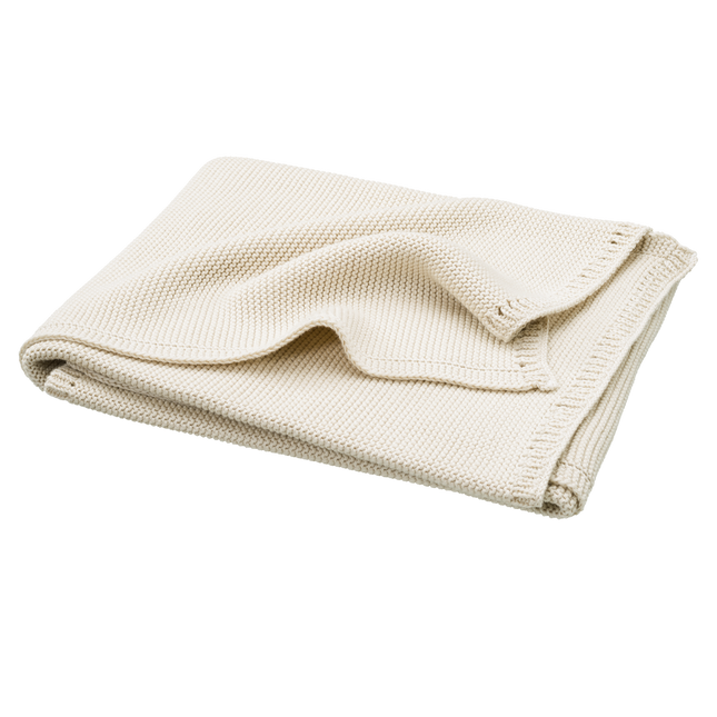 Coperta Fresk per culla Uni Cream 80x100cm