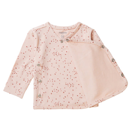 Noppies Overslag Camicia Baby Maniche Lunghe Nantes Rose Smoke