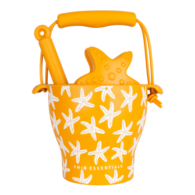 Swim Essentials Sandbox Toy Bucket Set Sea Stars 5 Pezzi