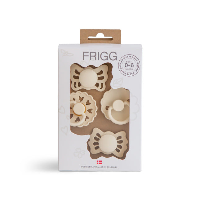 Frigg Teat Size 1 Kit di prova Crema Ragazza