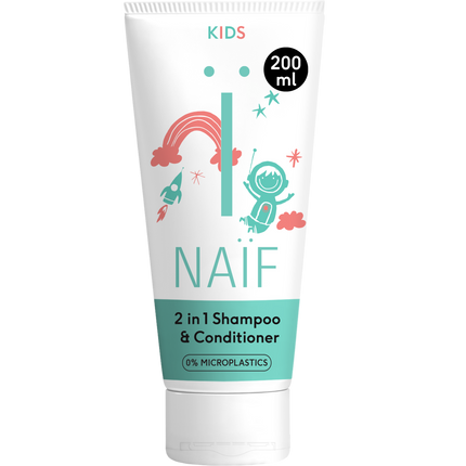 Naif 2 In 1 Shampoo per bambini 200ml