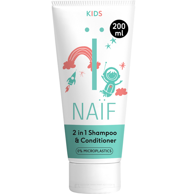 Naif 2 In 1 Shampoo per bambini 200ml