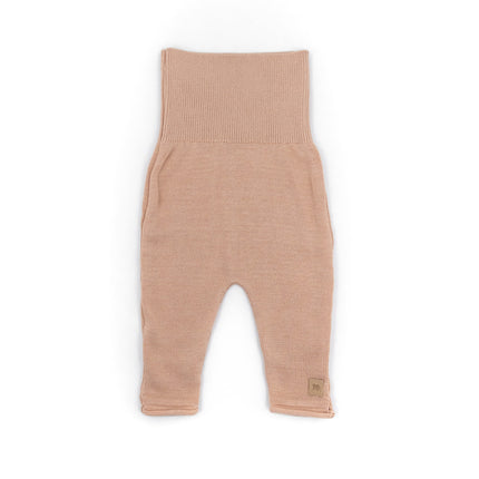 Bamboom Pantaloni per bambini lavorati a maglia rosa