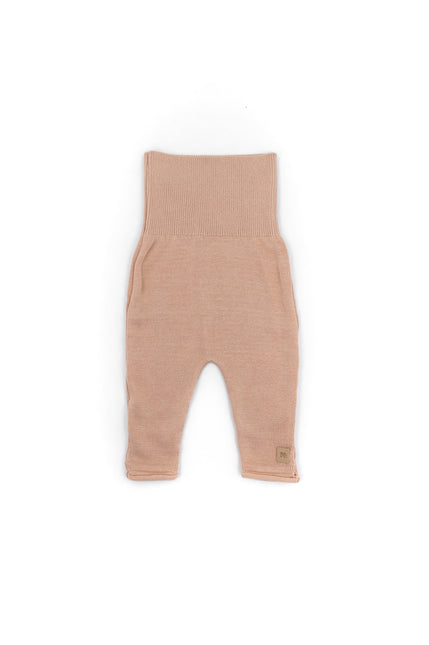 Bamboom Pantaloni per bambini lavorati a maglia rosa