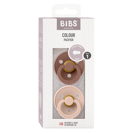 Tettarella BIBS Taglia 1 Marmotta/Blush 2 pezzi