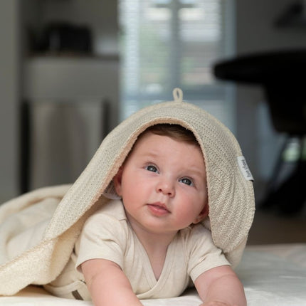 Baby's Only Bathcape Baby Grace Warm Linen 75X85cm