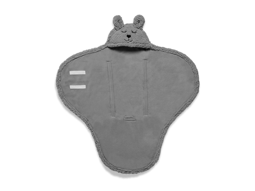 Coperta Jollein Baby Bunny Grigio Tempesta