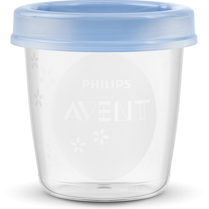 Philips Avent Coppette per la conservazione del latte materno 180ml 5 pezzi