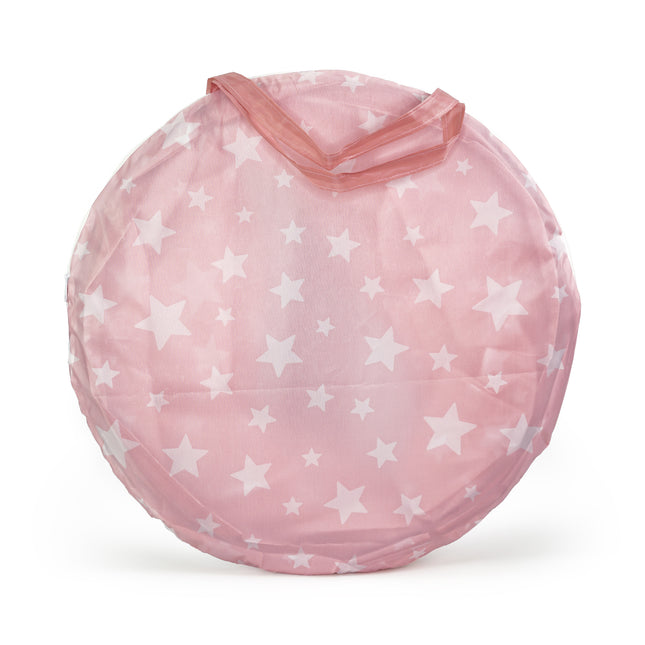 Tunnel per bambini Concept Crawl Star Rosa 46x180 cm