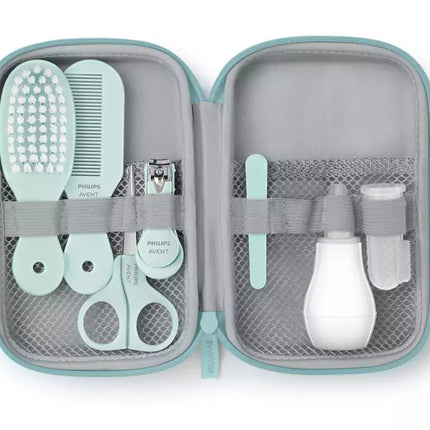 Philips Avent Baby Grooming Kit alla menta con termometro Biopax