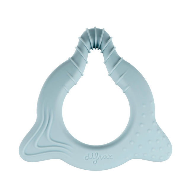 Difrax Anello di dentizione 3 in 1 100% silicone 3 Grigio 3 Multi