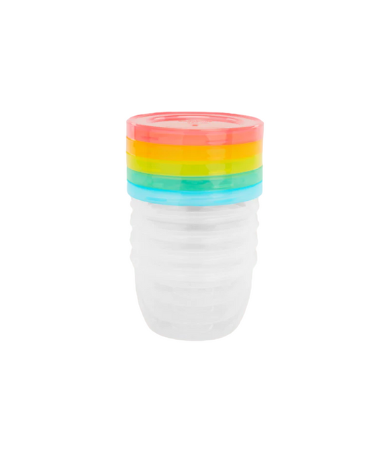 Contenitori Badabulle Badabowl Fun Colors 250ml 5pcs