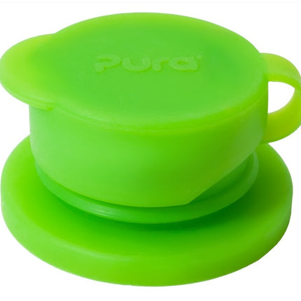 Pura Thermos Borraccia in acciaio inox 650Ml Set verde 3 pezzi