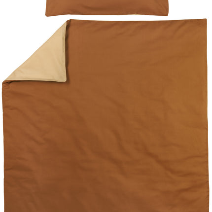 Meyco Copripiumino e Federa Uni Camel 100x135cm