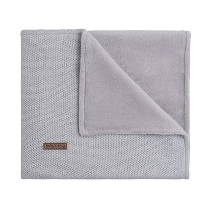 Coperta per culla Baby's Only Teddy Classic Argento/Grigio