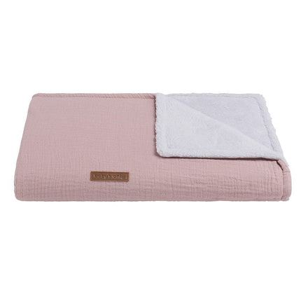 Coperta per culla Baby's Only Teddy Breeze rosa antico