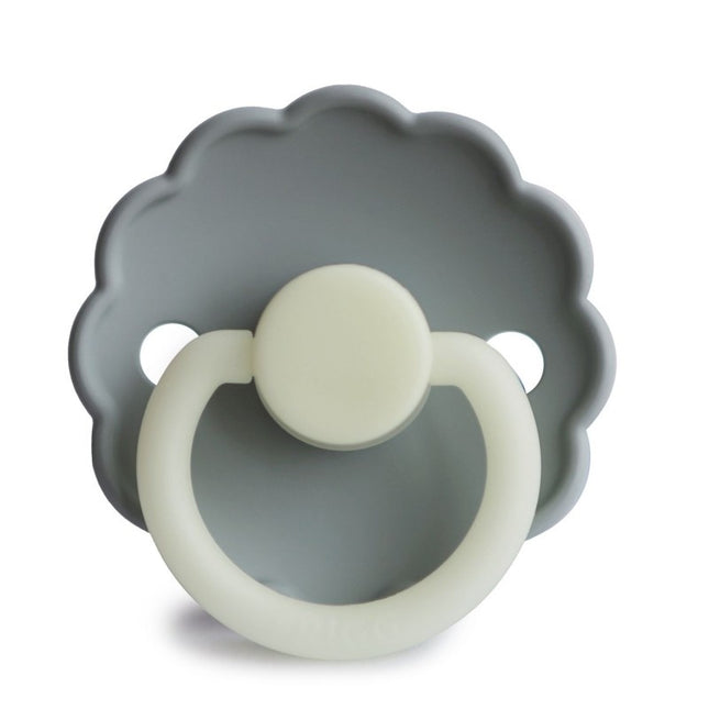 Tettarella Frigg Taglia 1 Daisy Night in silicone grigio francese