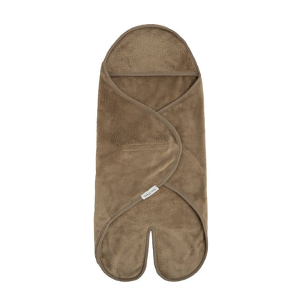 Coperta avvolgente per neonati Baby's Only Cozy Clay con piedi