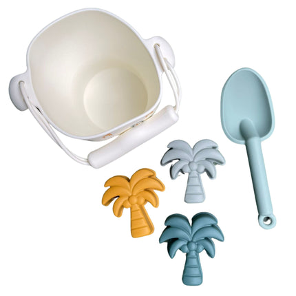 Swim Essentials Sandbox Toy Bucket Set Jungle 5 Pezzi