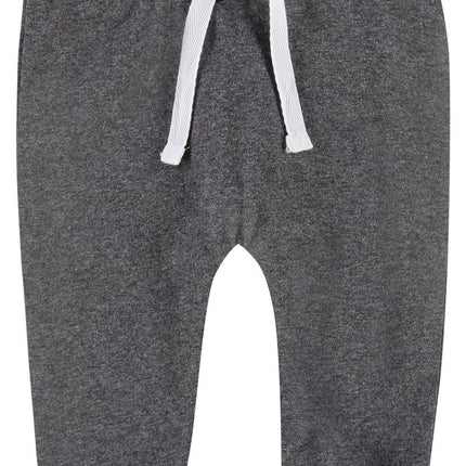 Noppies Pantaloni per bambini con coulisse in vita Grigio scuro melange